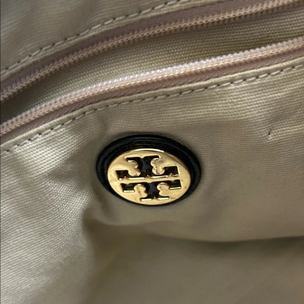 TORY BURCH ELLA PATENT TOTE Large bag vintage 2016